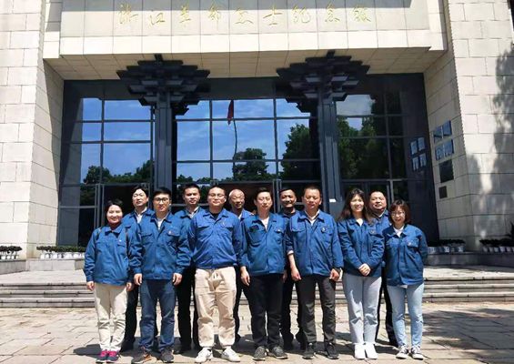 杏彩体育股份组织党员赴浙江革命烈士纪念馆开展党史学习教育活动